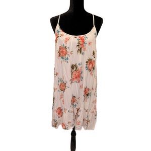 Be Cool - White Floral Mini Dress NWT